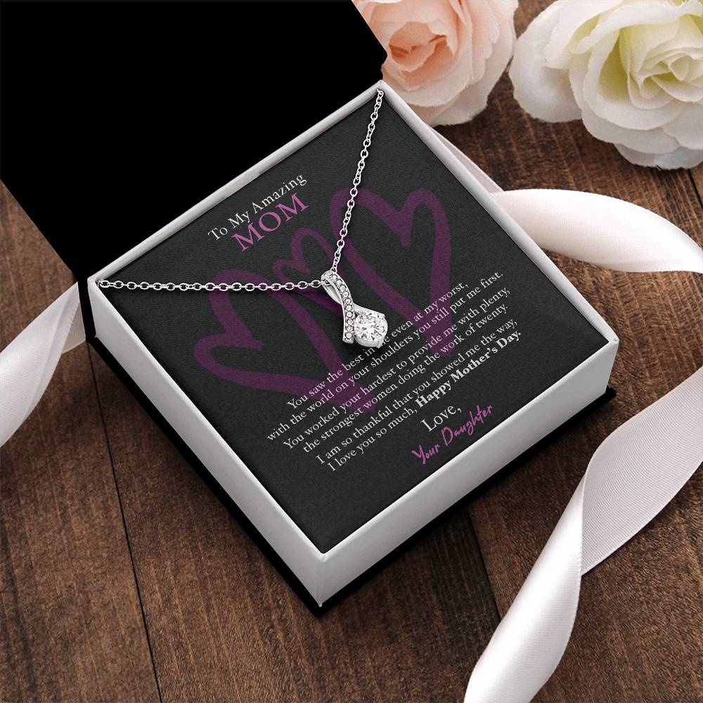 Amazing Mom - Work Of Twenty - Necklace Alluring Beauty Necklace