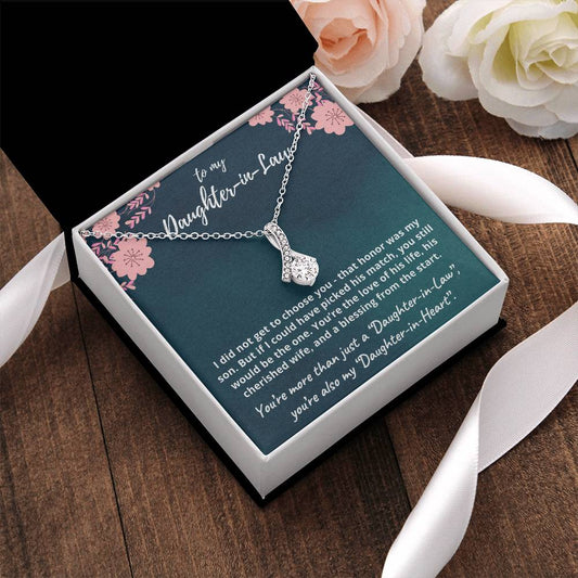 Alluring Gift Necklace For Daughter-In-Law Alluring Beauty Necklace