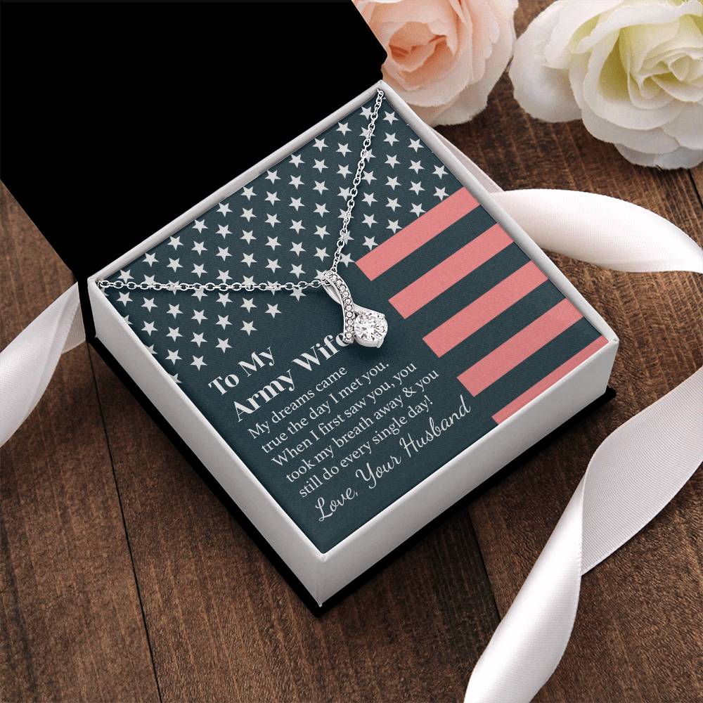 Army Wife Dream Come True Alluring Beauty Necklace
