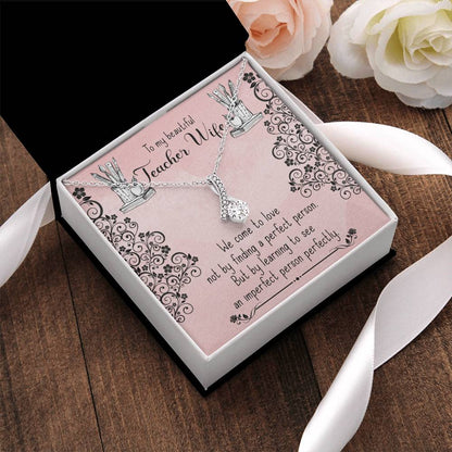 Beautiful Sparkly Pendant Teacher Wife Alluring Beauty Necklace