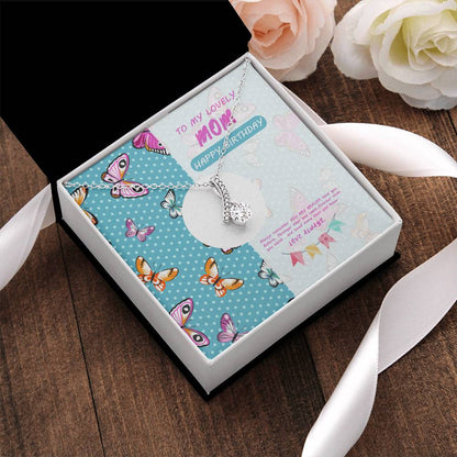 Butterfly Birthday Wishes For Mom Alluring Beauty Necklace