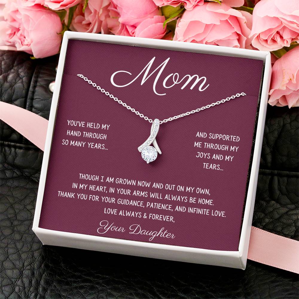 Beautiful Your Arms Will Always Be Home Necklace For Mom Alluring Beauty Necklace