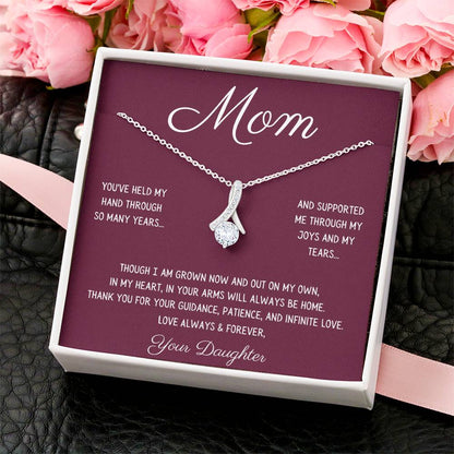 Beautiful Your Arms Will Always Be Home Necklace For Mom Alluring Beauty Necklace