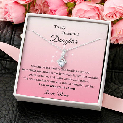 Best Seller - Proud Of You - Christmas Gift For Daughter - Necklace Alluring Beauty Necklace