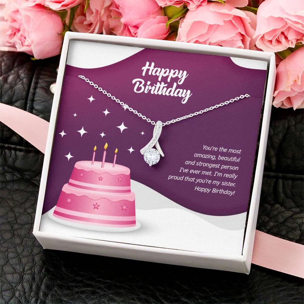 Birthday Edition Proud Sister's Admiration - Alluring Necklace Alluring Beauty Necklace