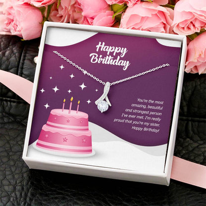 Birthday Edition Proud Sister's Admiration - Alluring Necklace Alluring Beauty Necklace