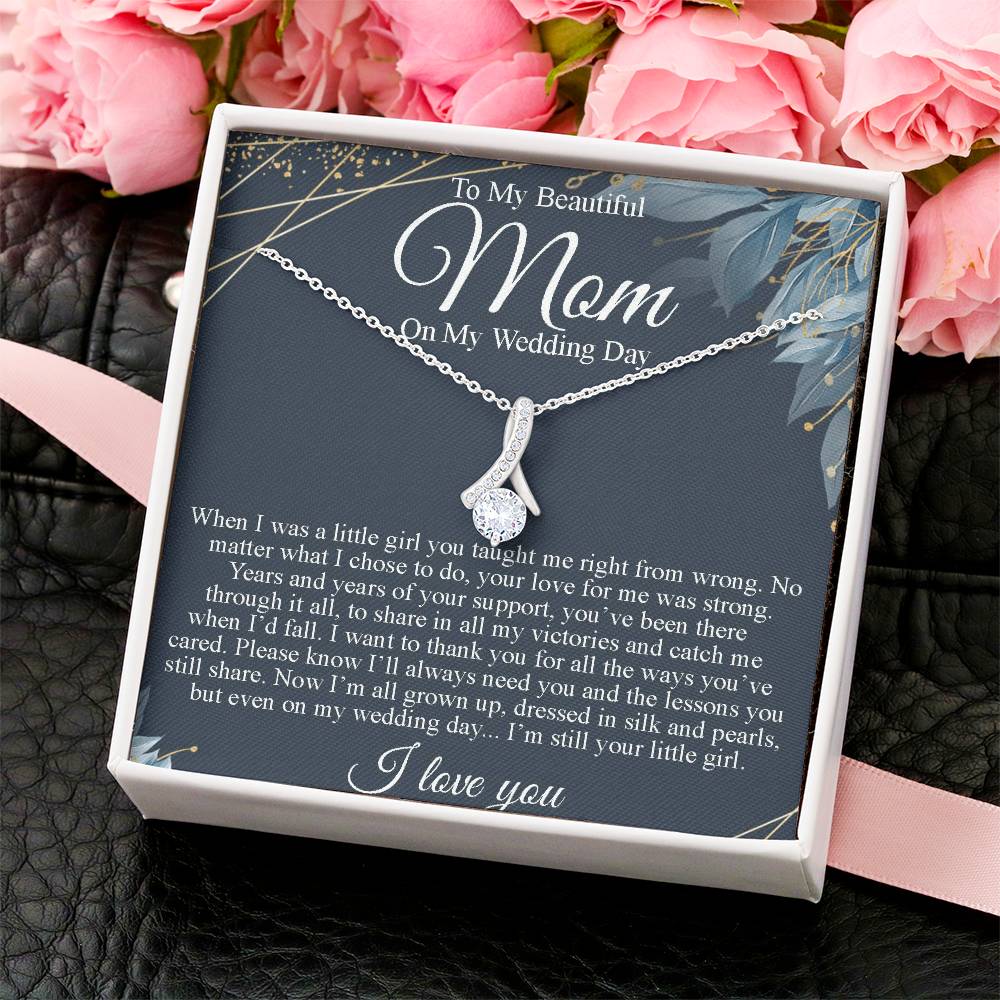Alluring Beauty Necklace Mother Of The Bride Gift From Daughter Mother Of The Bride Necklace From Bride Gift Mom Of Bride Present To Mom Alluring Beauty Necklace