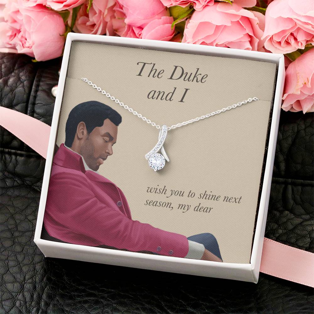 Bridgerton Gifts The Duke And I Necklace Bff Gift Christmas Birthday Alluring Beauty Necklace