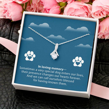Best Gift Dogmom Alluring Beauty Necklace With Pod Message Card Alluring Beauty Necklace