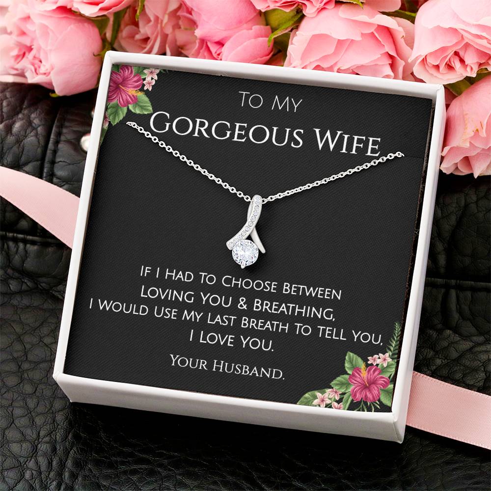 Breath & Love Necklace. Alluring Beauty Necklace