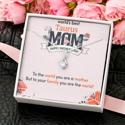 Best Taurus Mom Mother's Day Alluring Beauty Necklace