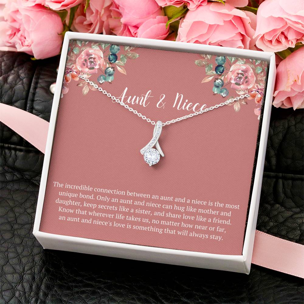 Aunt & Niece Incredible Connection Alluring Necklace Alluring Beauty Necklace