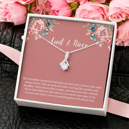 Aunt & Niece Incredible Connection Alluring Necklace Alluring Beauty Necklace