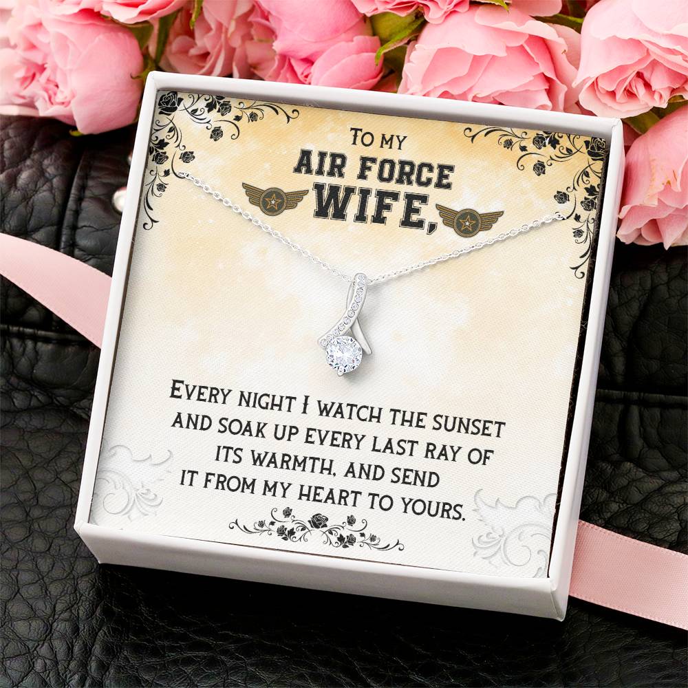 Best Air Force Wife Alluring Beauty Necklace
