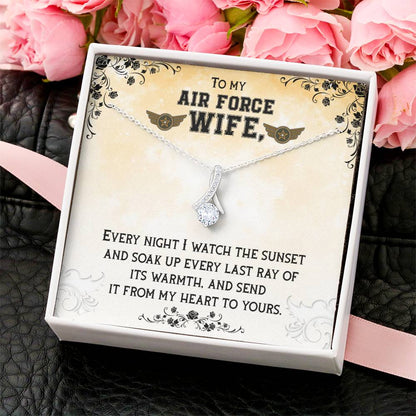Best Air Force Wife Alluring Beauty Necklace