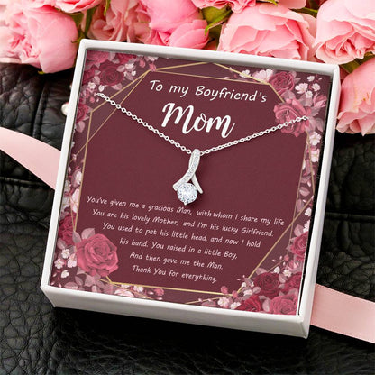 Alluring Beauty Necklace - To My Boyfriend's Mom Happy Mother's Day Gifts Alluring Beauty Necklace