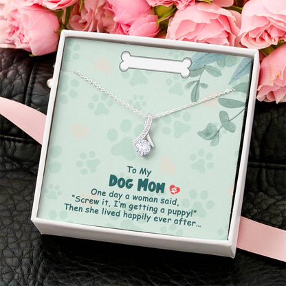 Best Gift Dogmom Alluring Beauty Necklace With Pod Message Card 2  Alluring Beauty Necklace