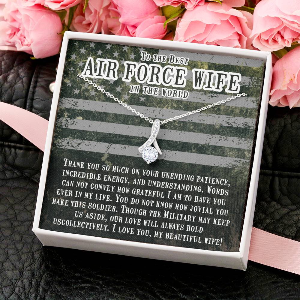 Best Air Force Wife 1  Alluring Beauty Necklace