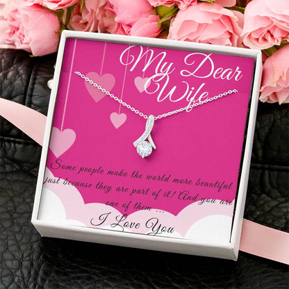 Beautiful Sparkly Pendant 3  Alluring Beauty Necklace