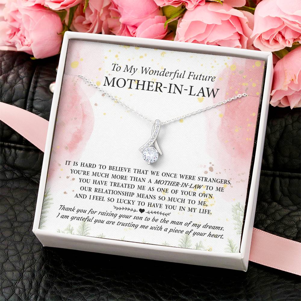 Gift For Future Mother-In-Law - It Is Hard To Believe - Alluring Alluring Beauty Necklace