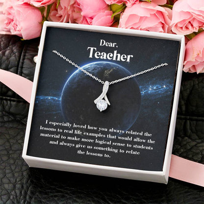 Alluring Necklace For My Realistic Teacher Alluring Beauty Necklace