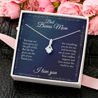 Best Bonus Mom - Alluring Beauty Necklace Alluring Beauty Necklace