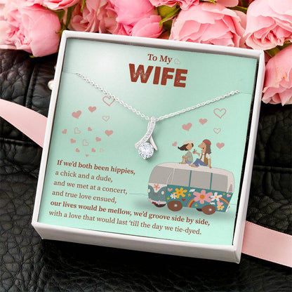 By My Side Wife Necklace Alluring Beauty Necklace