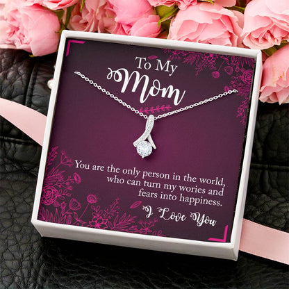 Best Gift For Mom Alluring Beauty Necklace With Pod Message Card Alluring Beauty Necklace