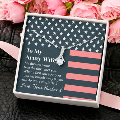 Army Wife Dream Come True Alluring Beauty Necklace