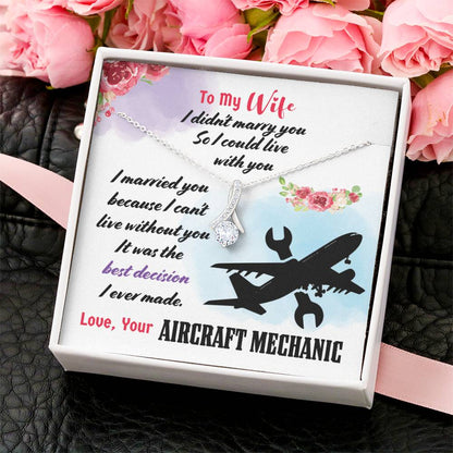 Aircraft Mechanic's Wife - Alluring Beauty Necklace Alluring Beauty Necklace