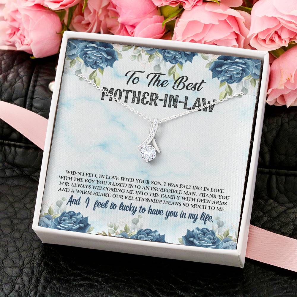 Alluring Beauty Necklace - For Mother In Law Alluring Beauty Necklace