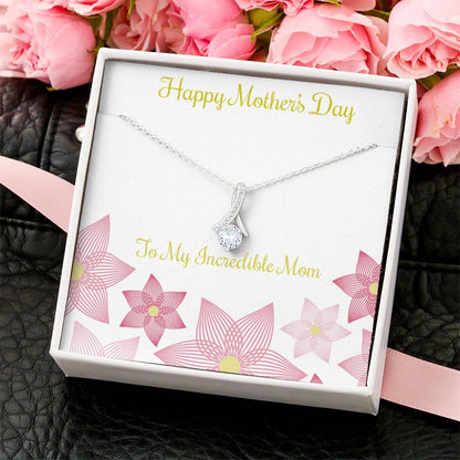 Alluring Heart Mother's Day Gift. Alluring Beauty Necklace