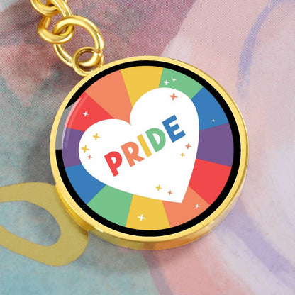 Circle Pride Keychain - PRIDE