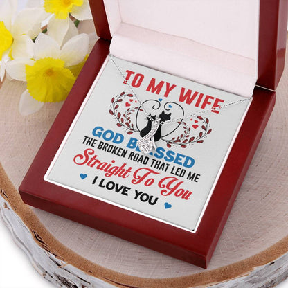 Best Gift For Your Wife. Alluring Beauty Necklace