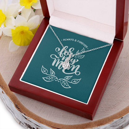 Alluring Beauty Necklace Mother's Day Gift For Moms Nice & Elegant Like Your Mother Alluring Beauty Necklace