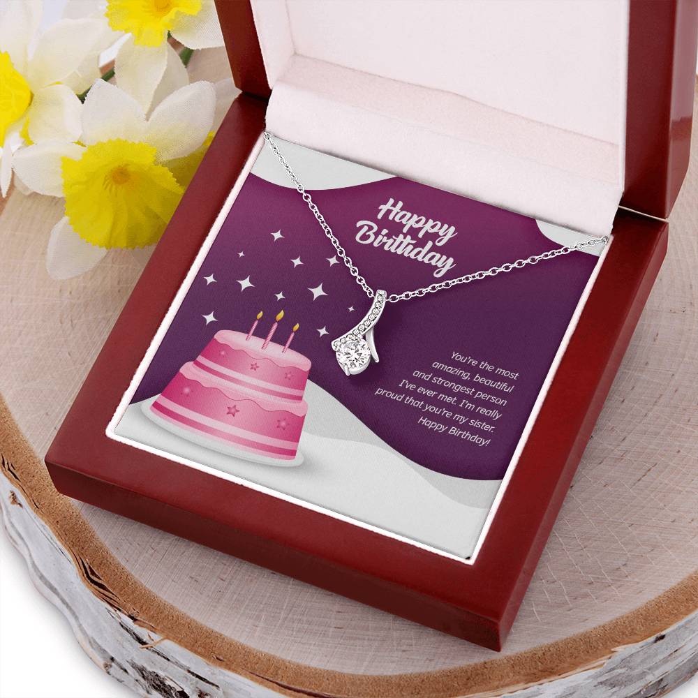 Birthday Edition Proud Sister's Admiration - Alluring Necklace Alluring Beauty Necklace