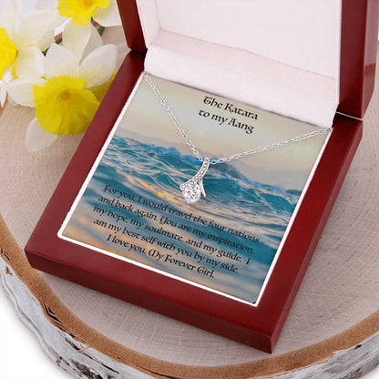 Atla Love For Wife Or Girlfriend- Perfect Gift For Atla Fans Alluring Beauty Necklace