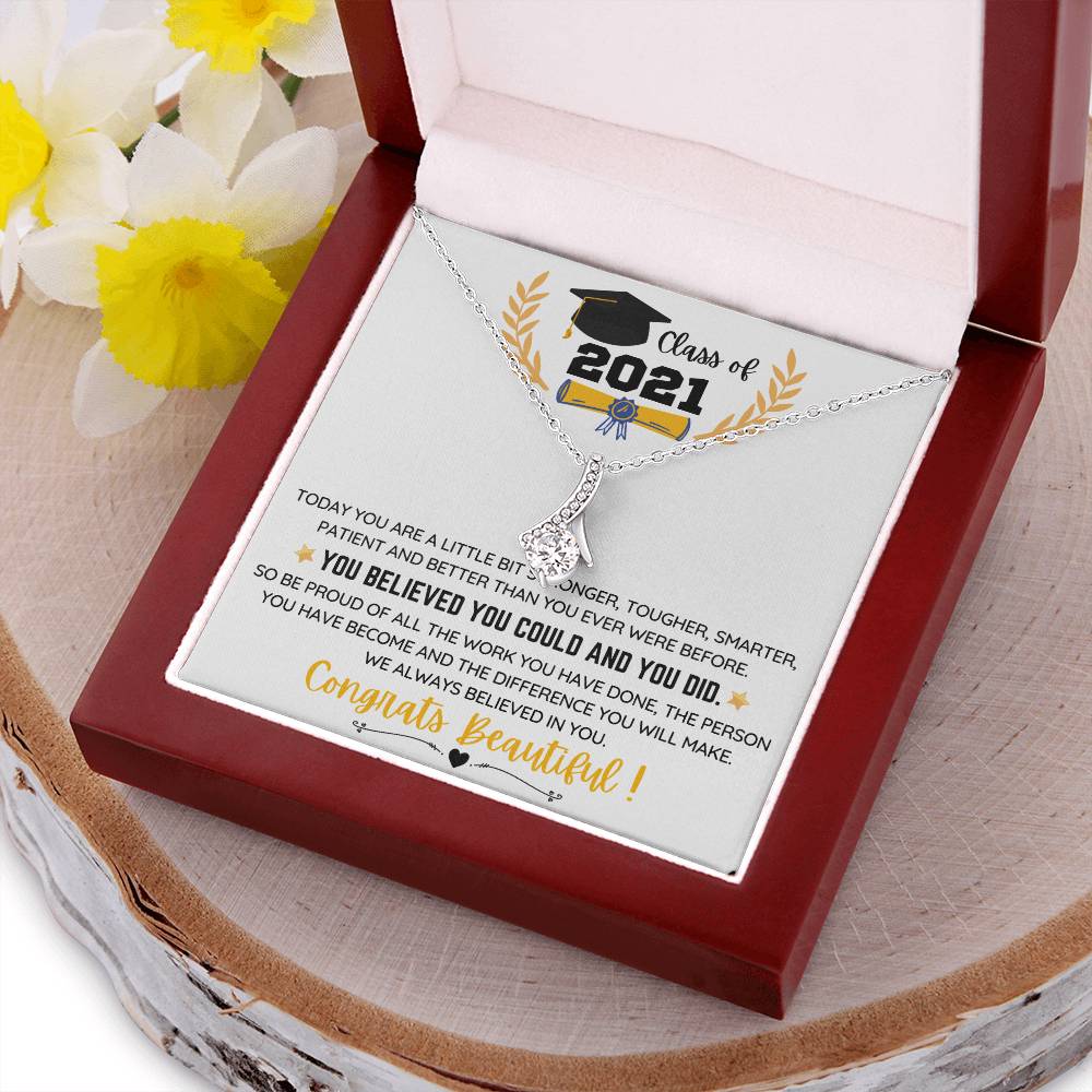 Best Graduation Gift For Your Daughter! Alluring Beauty Necklace