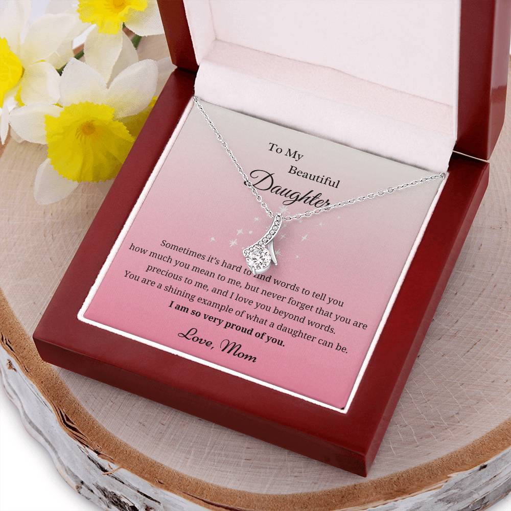 Best Seller - Proud Of You - Christmas Gift For Daughter - Necklace Alluring Beauty Necklace