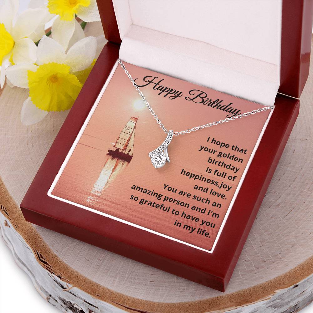 Best Birthday Gifts For Golden Birthday Alluring Beauty Necklace