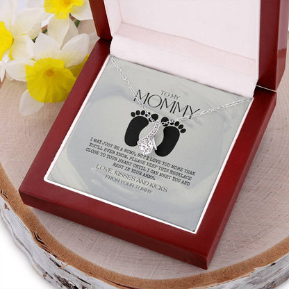 Baby Shower Gift New Mommy Necklace Pregnant Wife Gift To My Mommy Alluring Beauty Necklace