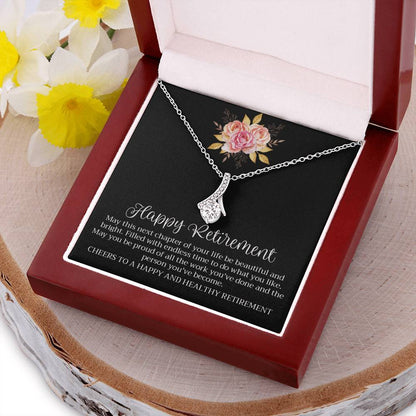 Alluring Happy Retirement Necklace Alluring Beauty Necklace