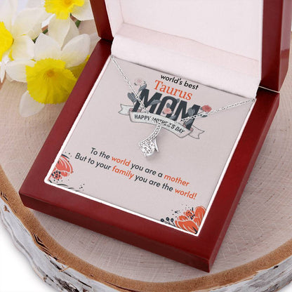 Best Taurus Mom Mother's Day Alluring Beauty Necklace
