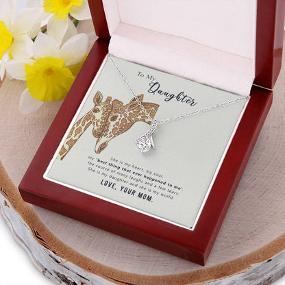 Beautiful Sparkly Pendant Alluring Beauty Necklace