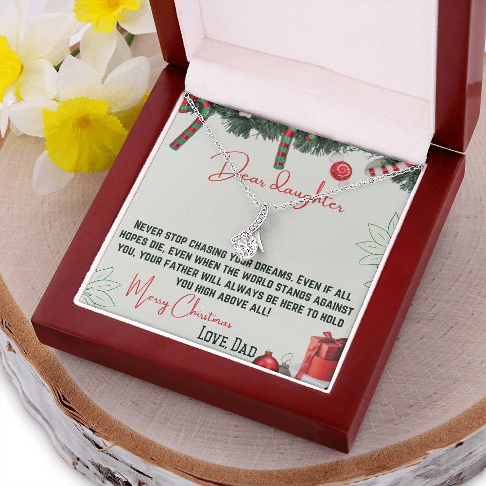 Christmas Gift For Daughter From Dad Alluring Beauty Necklace