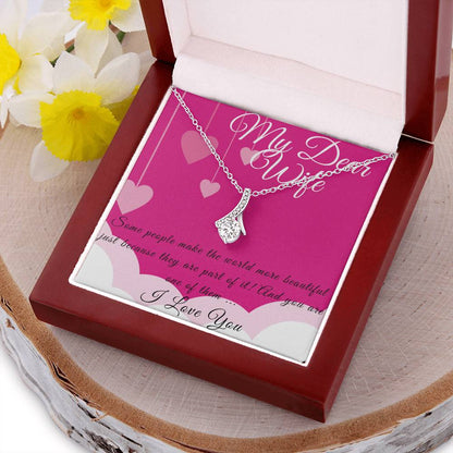 Beautiful Sparkly Pendant 3  Alluring Beauty Necklace