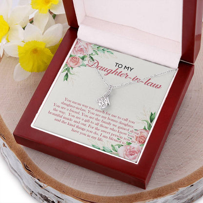 Alluring Beauty Necklace For Daughter-In-Law Alluring Beauty Necklace