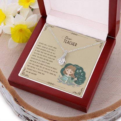 Alluring Necklace For Teacher Alluring Beauty Necklace