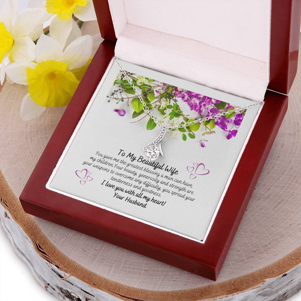 Beautiful Alluring Necklace For Her On Mother's Day Alluring Beauty Necklace