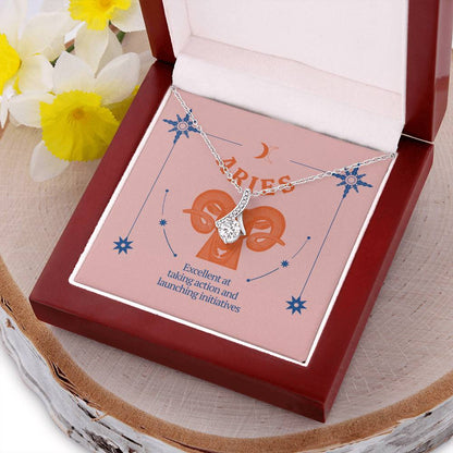 Aries Astrology Necklace Alluring Beauty Necklace